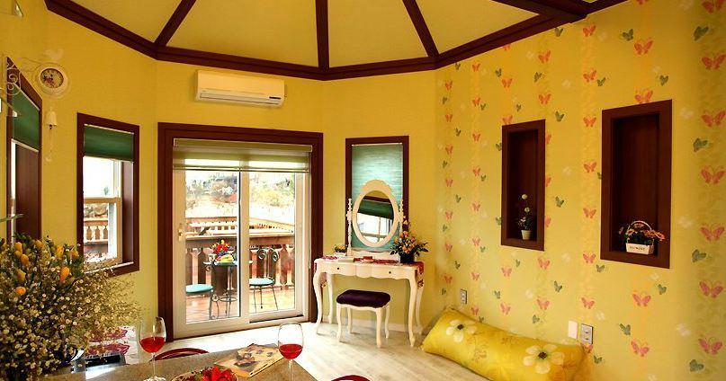 Rainbow Hill Pension Namhae Exterior foto